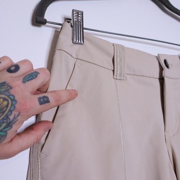 LULULEMON Club Short II Cashew Warpstreme Stretch Golf Tennis Active Women's 4 - Picture 4 of 9